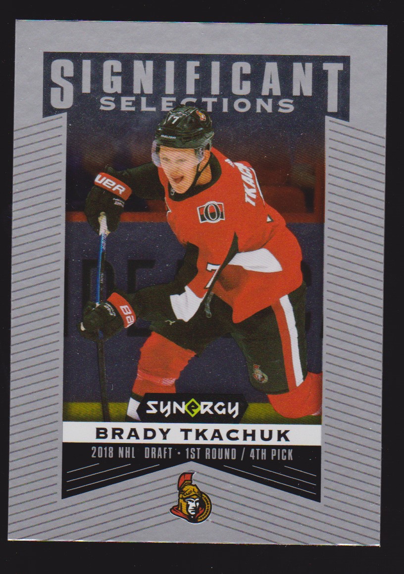 (image for) 2018-19 Synergy Significant Selections #SS13 Brady Tkachuk